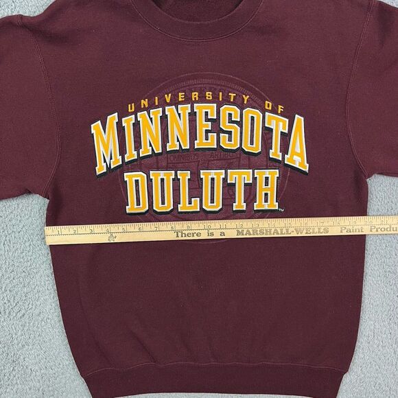 University of Minnesota Duluth Bulldogs Sweater Champion College Sweatshirt - Picture 9 of 9